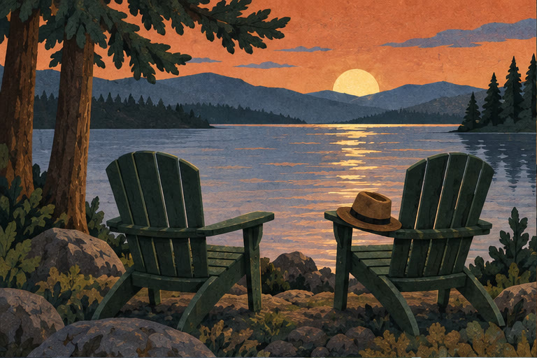 Editorial illustration for GOODBYE MY FRIEND