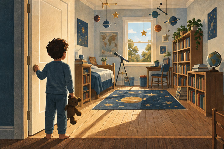 Editorial illustration for Minds Like Empty Rooms