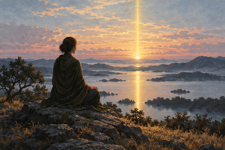 Editorial illustration for Prayer