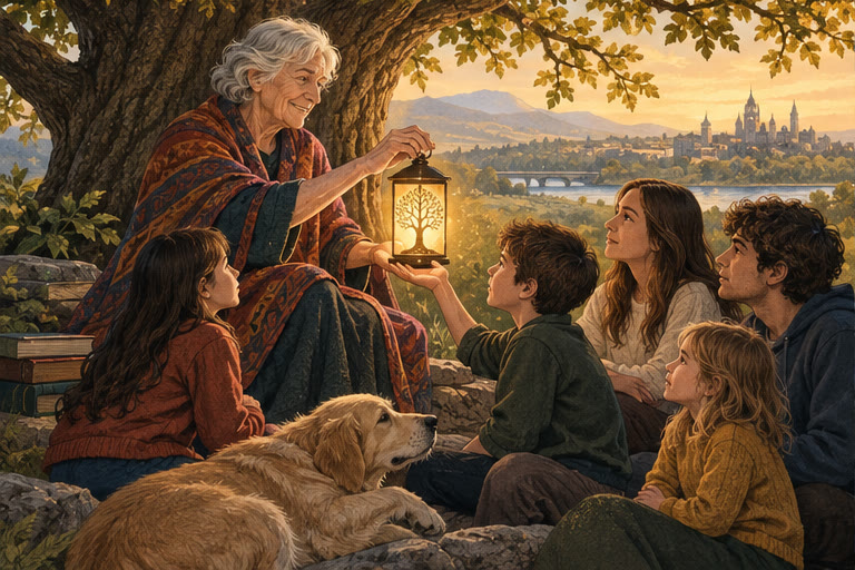 Editorial illustration for YOUR FINAL GIFT – A TEACHER TO THE END